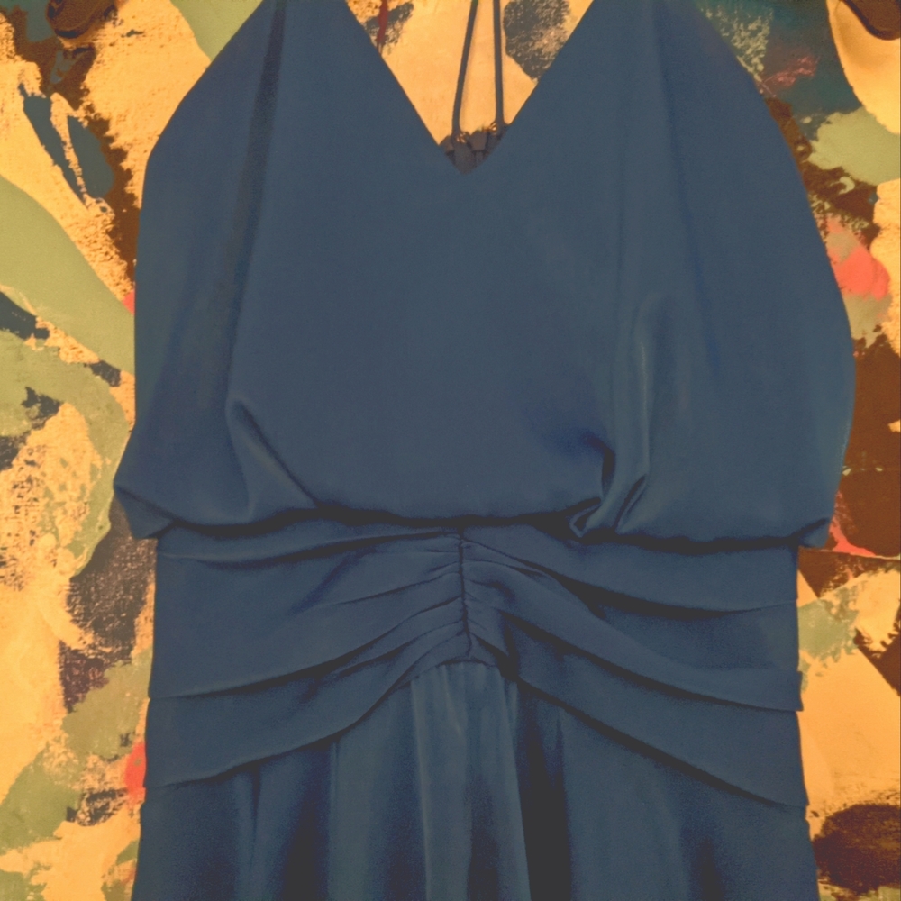 Aidan Mattox, Size 0, Royal Blue Dress, Worn once